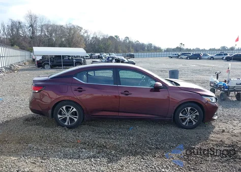 2021 Nissan Sentra Sv Xtronic Cvt из США, поврежденный, VIN 3N1AB8CV5MY326542